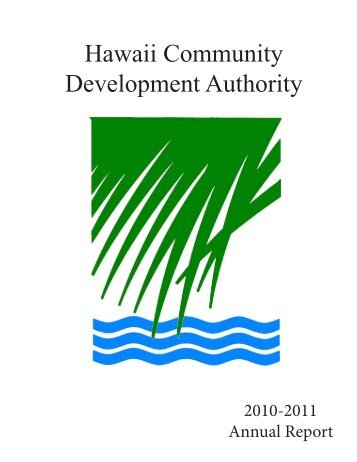 Hawaii Community Development Authority - Hawaii.gov