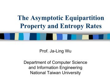 The Asymptotic Equipartition Property