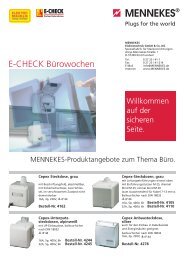 E-CHECK Bürowochen