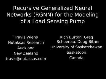 Recursive Generalized Neural Networks (RGNN) for the Modeling of ...