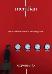 Ganzheitliches Reisekostenmanagement