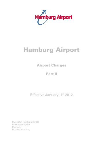 Airport Charges Part II - HAMinfo Terminal