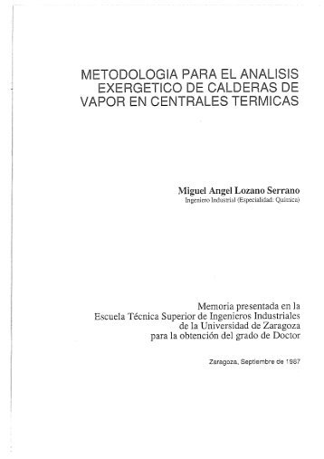 Miguel Angel Lozano Serrano - Universidad de Zaragoza