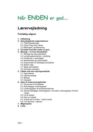 9. klasse. 4 undervisnings-forløb til biologi, fysik/kemi og geograf