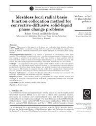Meshless local radial basis function collocation method ... - Emerald