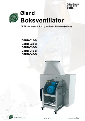 Boksventilator - Øland Online