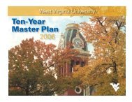 204027 WVU Facilities - West Virginia University