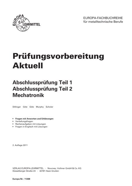 Prüfungsvorbereitung Aktuell