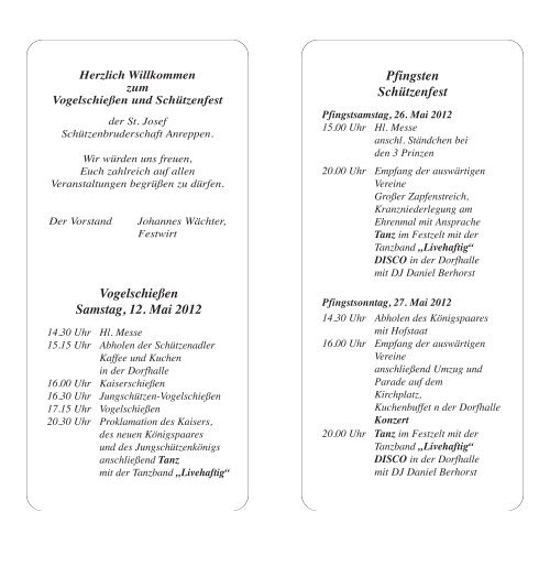 Programm 2012 - Anreppen