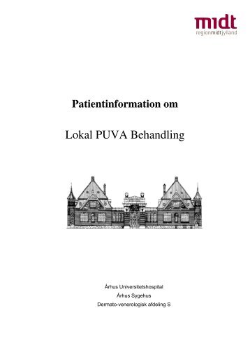 Hvad er lokal – PUVA behandling