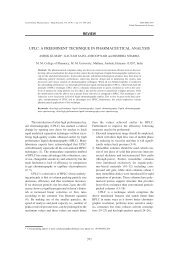 uplc: a preeminent technique in pharmaceutical analysis