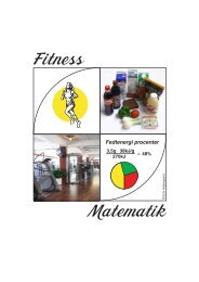 Fitness matematik - Vestergaards Matematik Sider