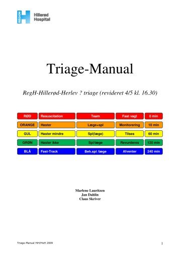 Triage-Manual