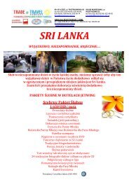 Pakiet ślubny na Sri Lance w pdf-ie