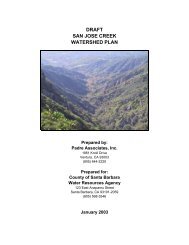 DRAFT SAN JOSE CREEK WATERSHED PLAN - Project Clean Water