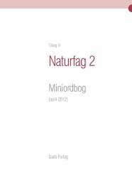 Her finder du Miniordbog til Naturfag 2 - Gad
