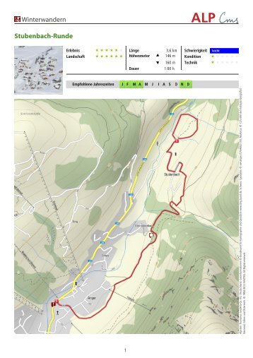 Winterwandern Stubenbach-Runde