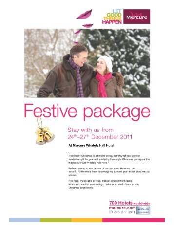 Festive Package - Mercure