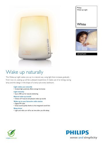 HF3475/01 Philips Wake-up Light