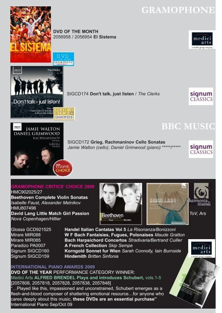 Click Here - Harmonia Mundi UK Distribution