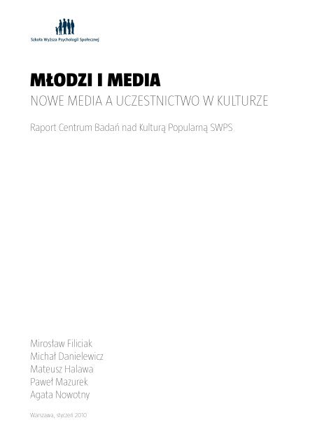 MŁODZI I MEDIA - Gazeta.pl