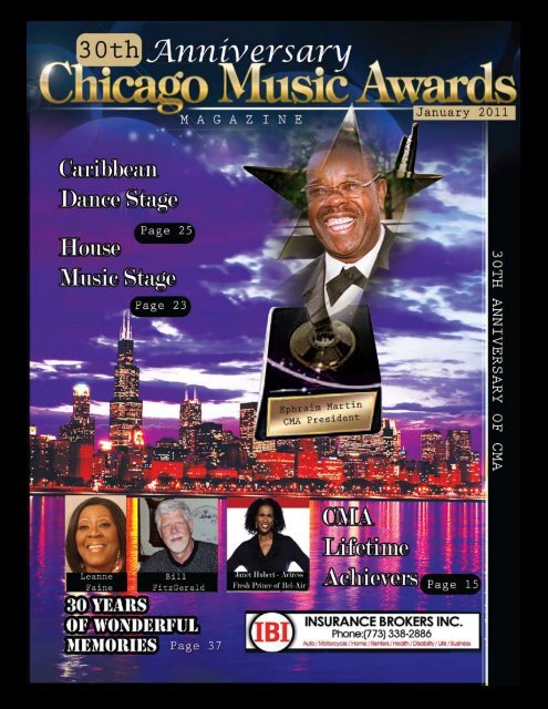 Performers - Martin International, Chicago Music Awards ...