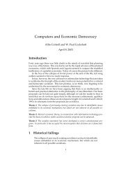 Computers and Economic Democracy - Reality