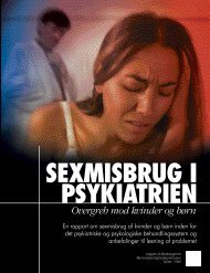 Sexmisbrug i psykiatrien overgreb mod kvinder og børn - mmk.info