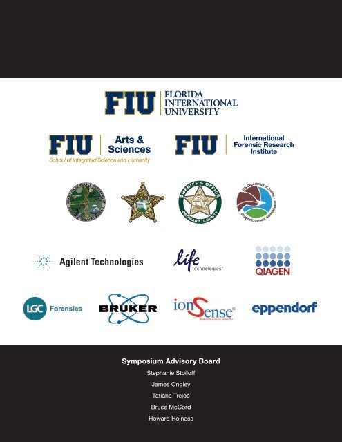 Second Annual IFRI Forensic Science Symposium - College of Arts ...