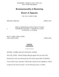 2011-CA-002132 - Kentucky Supreme Court Searchable Opinions