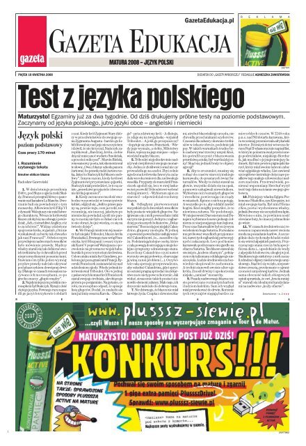 GAZETA EDUKACJA - Gazeta.pl
