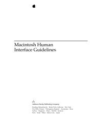 Macintosh Human Interface Guidelines [PDF]