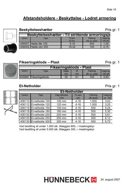 Forbrugsgods Katalog September 2007