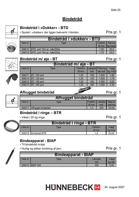 Forbrugsgods Katalog September 2007