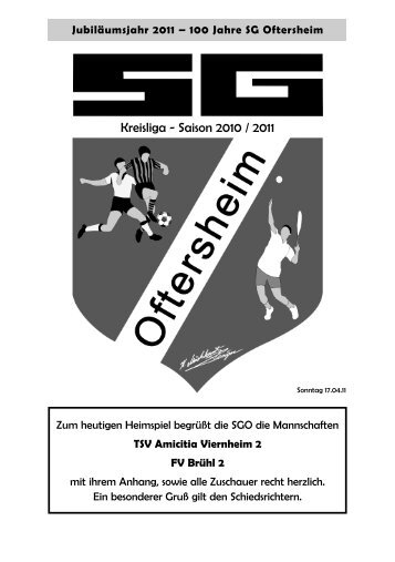 Kreisliga - Saison 2010 / 2011