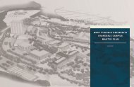 west virginia university evansdale campus master plan