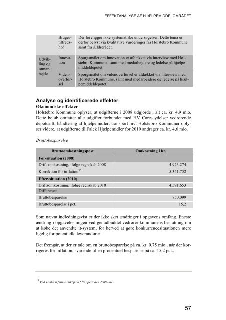 Effektanalyse af hjælpemiddelområdet - Rådet for Offentlig-Privat ...