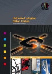 Helt enkelt oslagbar: Edition Carbon - Caparol Sverige AB