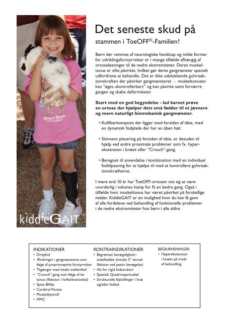 KiddieGAIT Leaflet - Camp Scandinavia