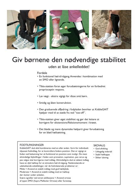 KiddieGAIT Leaflet - Camp Scandinavia