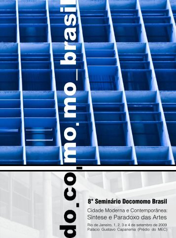 8° Seminário Docomomo Brasil - CICA