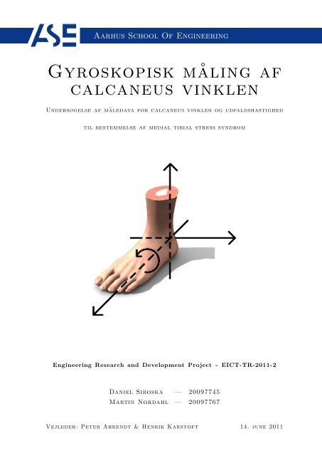 Gyroskopisk måling af calcaneus vinklen