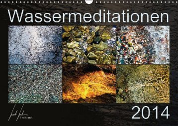 Wassermeditationen 2014 – Kalender A2 und A3