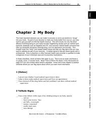 Chapter 2 My Body - LifeRing