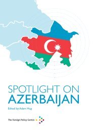 Download Spotlight on Azerbaijan - Foreign Policy Centre