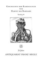 Geschichte der Kardiologie von Harvey bis Barnard ANTIQUARIAT ...