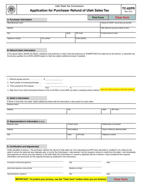 TC-62PR - Utah State Tax Commission - Utah.gov