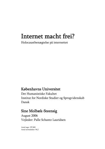 Internet macht frei - DIIS