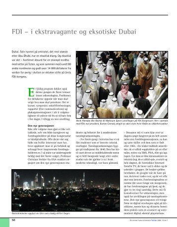 FDI – i ekstravagante og eksotiske Dubai - Den norske ...