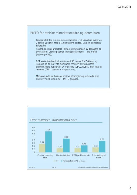 Evidensbasert praksis ti år etter. Terje Ogden, Atferdssenteret.